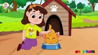 Meow Meow | MoozyTunes | Hindi Songs For The Kids | #meow #billi #hindisongs #funnysong #cat