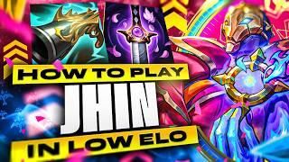 Jhin ADC Gameplay Guide - How to Play Jhin in Low Elo | League of Legends