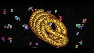 Worms Zone io Biggest Snake New Record 2024| Saamp Wala Game oggy jack saamp