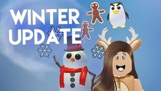 NEW Adopt Me Winter Update 2020! ️️Mini games, pets, and ice skating! Roblox Adopt Me