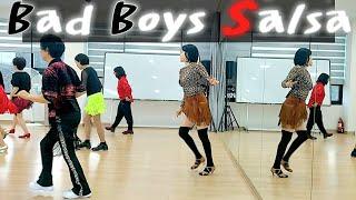 Bad Boys Salsa Line Dance 벧보이즈_살사 라인댄스 #경기광주라인댄스 #아리쌤