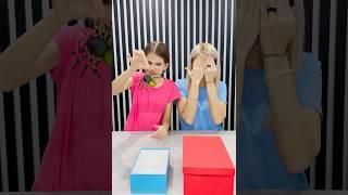 Mystery Box Surprise ️️ #shorts #threewikifamily #mystrybox #prank