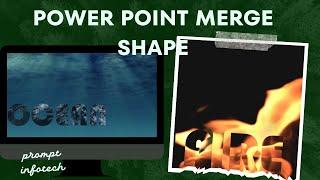 POWER POINT MERGE SHAPE | Power Point Tutorials |