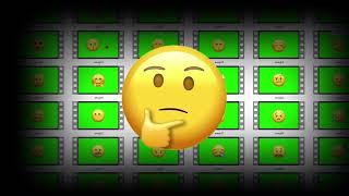 Анимированные Смайлики для монтажа | Живые Emoji | green emoji |