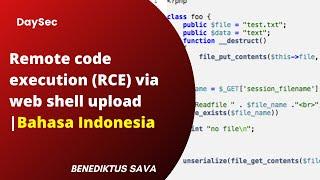 Remote code execution (RCE) via web shell upload - Ethical Hacking Indonesia | #1 #ethicalhacking