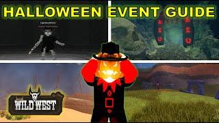 [FULL GUIDE] HOW TO GET ALL THE HALLOWEEN ITEMS IN THE WILD WEST [ROBLOX] | DBeanz