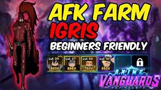 AFK FARM IGRIS [STEP BY STEP] | Anime Vanguard