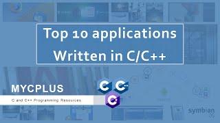 Top 10 best applications written in C/C++