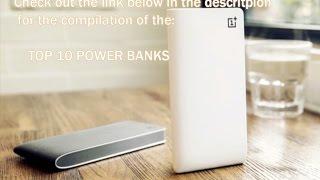 Top 10 power banks + [Unboxing iPro IP40 13000 mAh power bank]