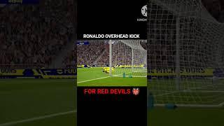 RONALDO OVERHEAD KICK FOR RED DEVILS #club710 #football