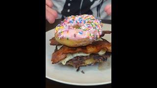 Bacon Donut Burger