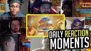 STREET FIGHTER 30th Anniversary Collection Trailer Reactions Mashup Compilation