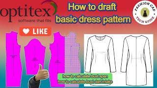 How to Calculate , Armhole Depth, and Bust Dart Intake.how to draft basic dress patternb#dress