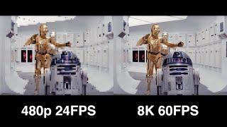 Star Wars: A New Hope (1977) in 8K 60FPS (Remastered & Upscaled by Artifical Intelligence)