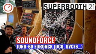 Superbooth 2021: Soundforce DCO & uVCF 6 (Juno-60 in Eurorack) & Jupiter-8 MIDI Controller Update