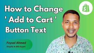 How to Change Add to Cart Button Text in Shopify  Shopify Store Design