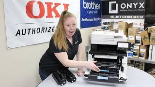 Canon ImageClass mf743cdw | Onyx Imaging | Tulsa Printer Repair | How to Change Toner