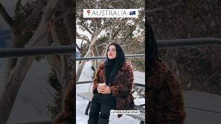 It’s WINTER TIME IN AUSTRALIA ️ @ramshasultankhan #travel #travelvlog #australia #melbourne