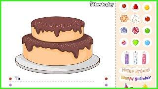 Decorate Cake Game | "Make a Birthday Cake" (Free Game!)