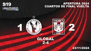 Videogoles CFV S19 Tigres 2-1 Tijuana 23-11-2024