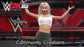 Sunny - WWE 2K16 PS4 Community Creations