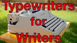 Typewriters for Writers