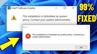 Cómo solucionar el error La política del sistema prohíbe esta instalación en Windows 11 / 10 /8/ 7 