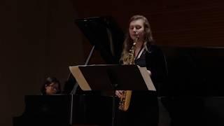 Paul Bonneau's Concerto for Alto Saxophone Mvmt. 1