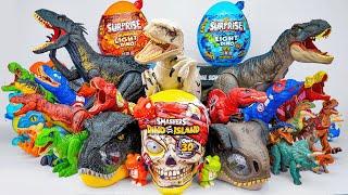 Jurassic World Unboxing Review | Dreadnoughtus Atrociraptor T-Rex Dino Eggs Giganotosaurus | ASMR