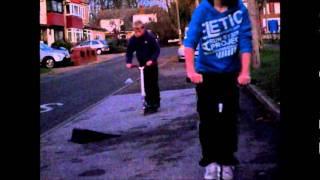 scootering over ramps from argos