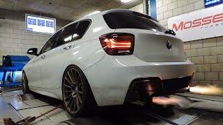 This BMW M135i is on fire! 