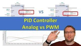 TIA Portal: PID Compact - Analog vs. PWM Output