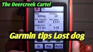 Garmin tips lost dog