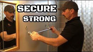 How To Install A Towel Bar In Drywall