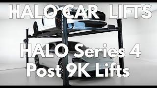 Halo CAR LIFTS  HALO SERIES 4 POST 9,000LB CAPACITY  CAR LIFT/ HOIST