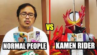 NORMAL VS KAMEN RIDER (REALITY VS KAMEN RIDER)