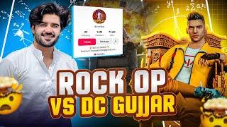 Rock Op Vs Dc Gujjar Best TDM match  || M416 vs M416  | PUBG MOBILE |  Dc Gujjar