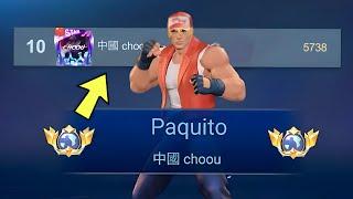 I’M BACK!! THIS IS WHAT HAPPEN WHEN YOU TARGET GLOBAL PAQUITO IN RANKED  - MLBB