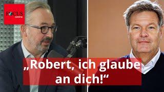 „Robert, ich glaube an dich!“ Warum Fleischhauer die Petition unterschreibt