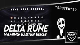 DELTA RUNE - NAME EASTER EGGS & SECRETS