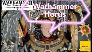 Warhammer The Horus Heresy - Warmaster Horus 1:18 scale action figure by JoyToy. Amazing!