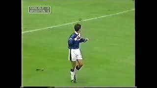 Carlisle United V Brighton 9 10 99