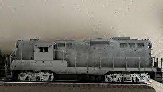 #Sunday Retro Repair Show Let's Continue Work On The Vintage P&G O Scale GP7