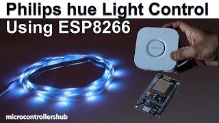 Philips Hue Light Control Using Arduino | Home Automation | Smart IoT | Nodemcu