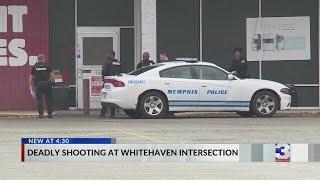 Deadly shooting at Whitehaven intersection