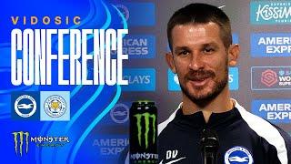 Vidosic's Leicester City Press Conference | Internationals Return & Kirby Update