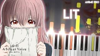 LIT - Koe no Katachi/A Silence Voice OST/Soundtrack (piano) synthesia