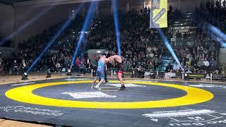 Shamil Sharipov(SC Kleinostheim)vs Robin Ferdinand (Hösbach) 1/2 Finale Bundesliga 130kg 11.01.2025