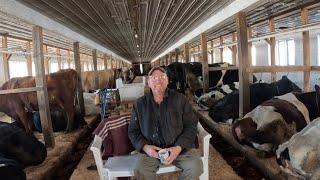 5th generation farmers story, the history and past of his small dairy farm…