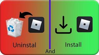 How to CLEAN uninstall & install Roblox (force method)